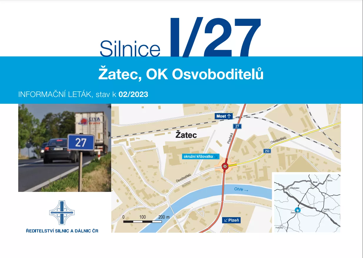 Informační leták - Žatec, OK Osvoboditelů