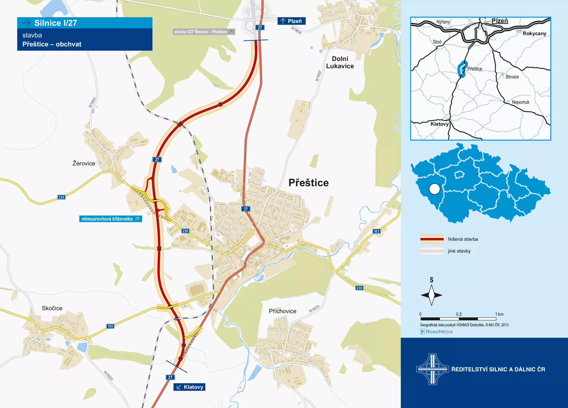 Přeštice, obchvat (5,3 km)