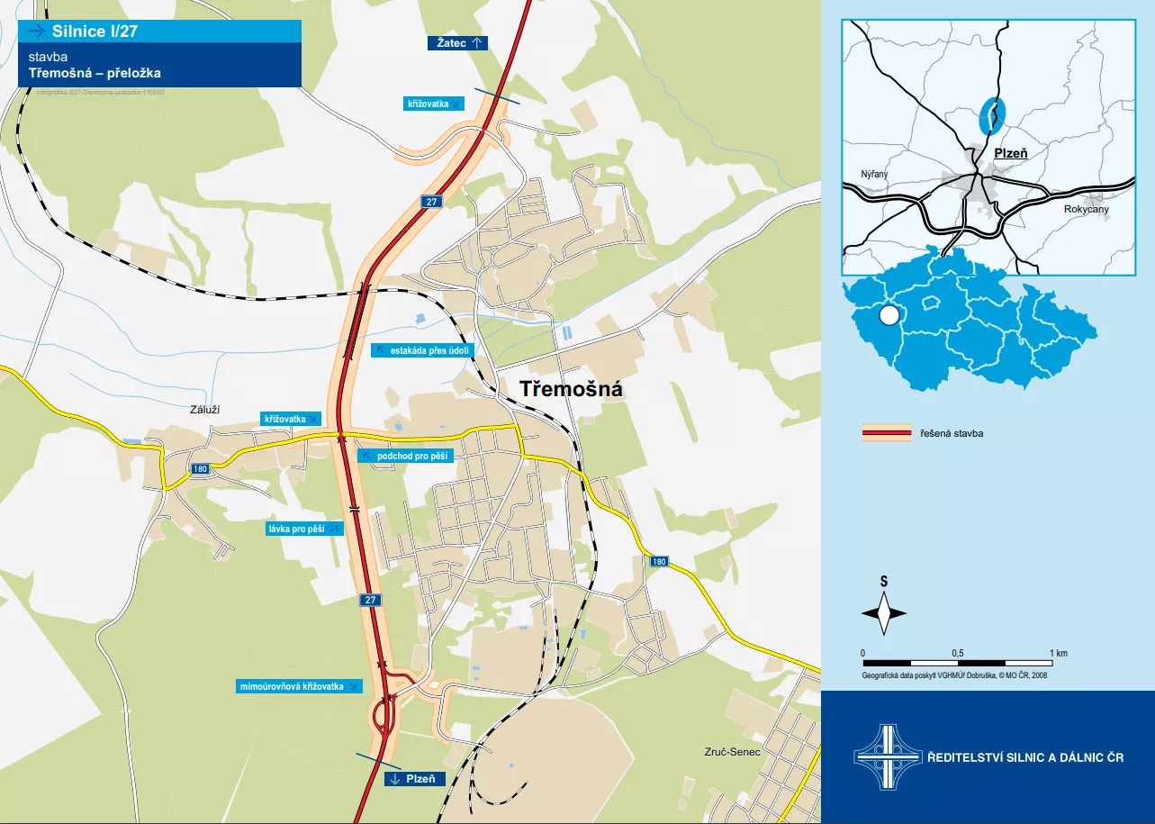 Přeložka Třemošná (3,8 km)