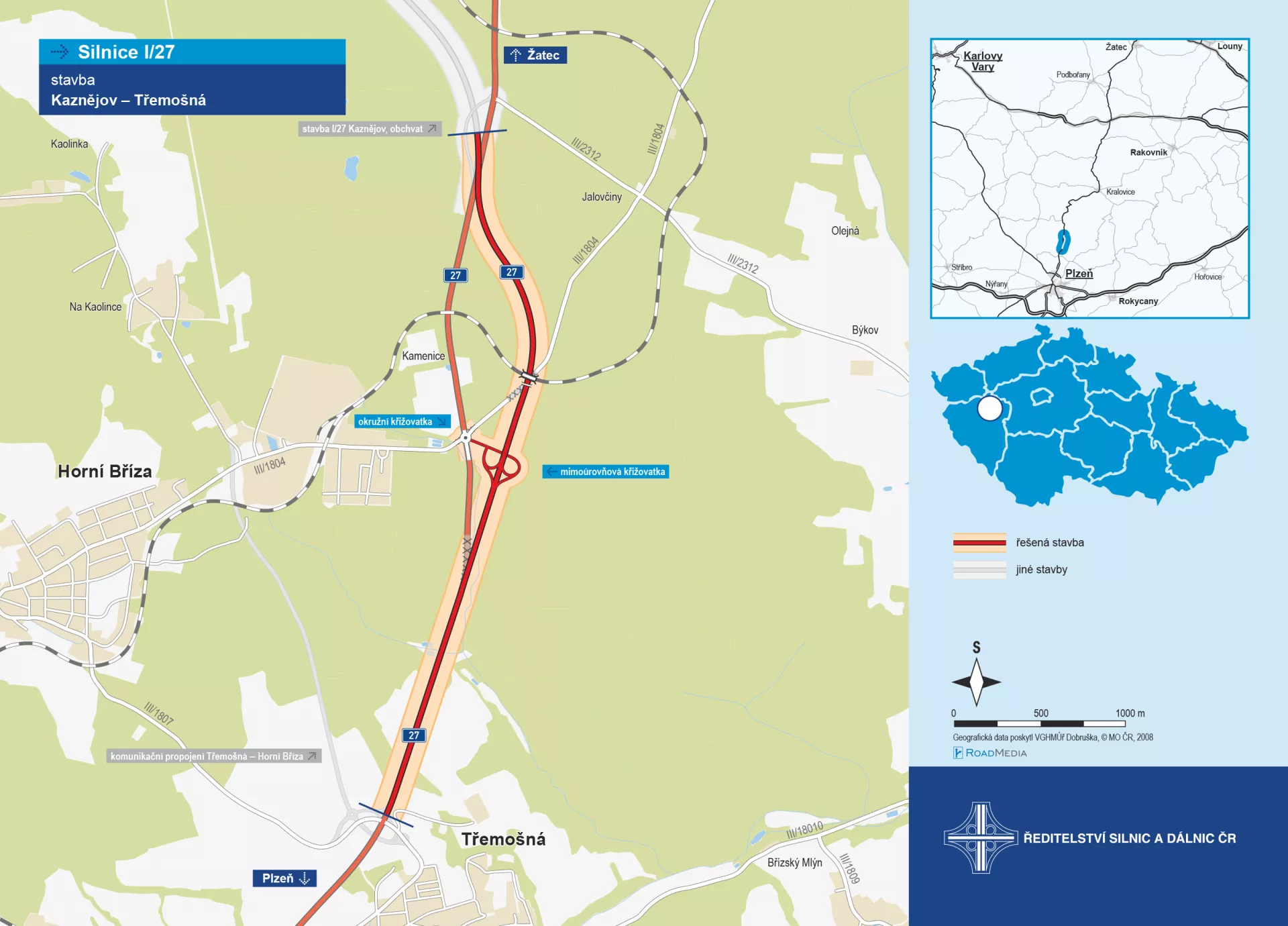 Kaznějov - Třemošná (4,1 km)